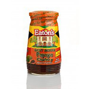 Eaton Chutney Papaya Sauce by the case - 12 oz. 24/case