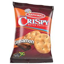 National Crispy Water Crackers Cinnamon Jamrockmart